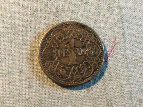 Moneta spagna peseta 1944 - peseta,