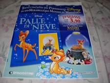 LOCANDINA BAMBI PALLE DI NEVE POSTER MANIFESTO PROMOZIONALE DISNEY GADGET !!