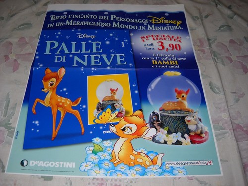 Locandina bambi palle neve - bambi,