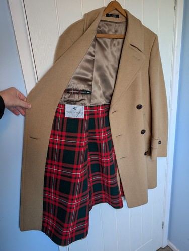Cappotto uomo vintage lana