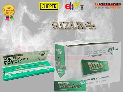 Cartine rizla verdi corte - cartine,