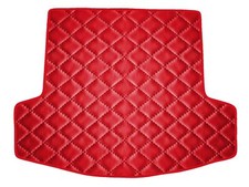 ROSSO Tappetino bagagliaio Ecopelle per Chevrolet Captiva 2006-2018, tappeto