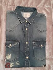 Zara camicia denim uomo limited edition