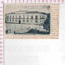 F8913 COSENZA CITTA 1900 PIAZZA PREFETTURA MONUMENTO FRATELLI BANDIERA ED. APREA