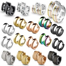 Acciaio Inox Orecchini a