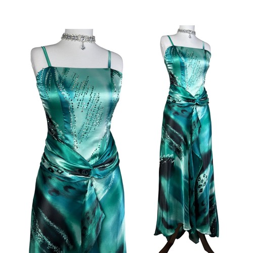 Maxi abito vintage raso - maxi,