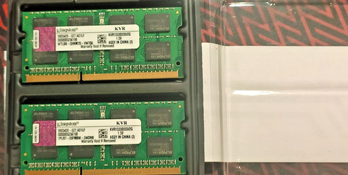 Lotto due kingston - due, ram