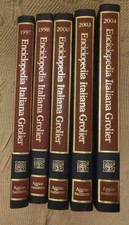 ENCICLOPEDIA GROLIER, aggiornamenti 1997 , 1998 , 2000, 2003, 2004