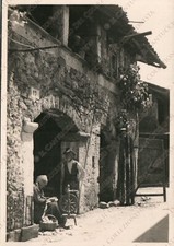 1926 Paesaggi e costumi del Friuli Casa rustica Cartolina fotografica