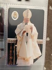 Scheda telefonica rara. Papa