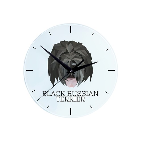 Orologio geometrico art dog - orologio, art-dog