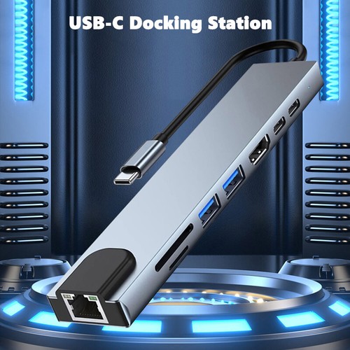 Hub usb 4k hdmi - 1, rj45