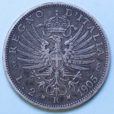 VITTORIO EMANUELE III 2 LIRE