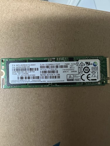 Samsung vlb2560 256 m 2 - 256, gb