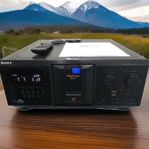 Sony cdp cx355 changer - sony, cd