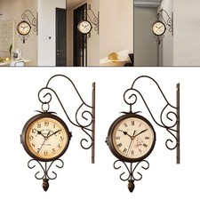 Orologio da parete bifacciale