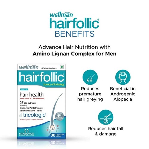 Wellman hairfollic integratore - wellman,