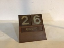 calendario perpetuo vintage