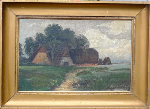 Impressionismo bauernhäuser - impressionismo, -bauernhäuser