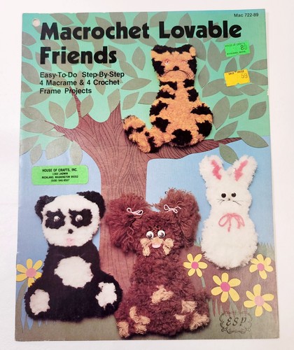 Macrochet lovable friends - macrochet,