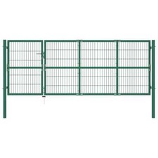 vidaXL Cancello di Recinzione