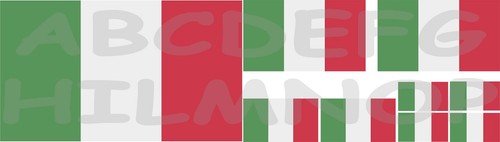 Adesivi bandiera italia - 9,