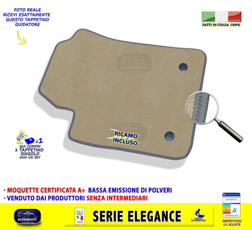 Tappetini beige per - beige, delta