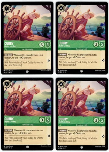 Lorcana cubby mighty - 4x,