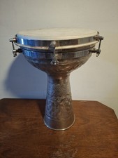 Vintage Doumbek Metal Nickel