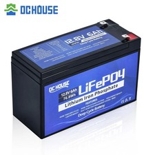 12V 6Ah LiFePO4 3000 volte ciclo profondo della batteria litio ricaricabile