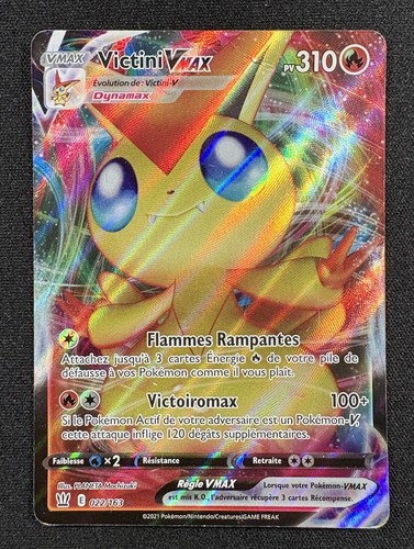 Carte pokémon victini - pokémon, vmax