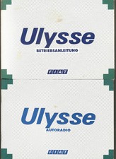 manuale uso e manutenzione tedesco Fiat ulysse + BA Auto - Radio libretto di bordo edizione 1997