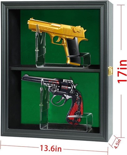 Vetrina porta pistola legno - vetrina,