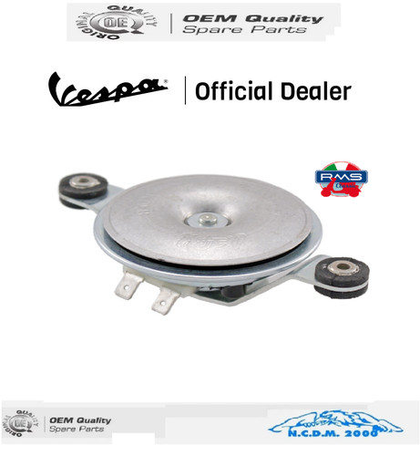 Clacson zincato 12v vespa - clacson, px