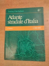ATLANTE STRADALE D'ITALIA - CENTRO - TOURING CLUB ITALIANO - 1988