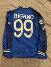MAGLIA CALCIO MATCH WORN  EMPOLI 2006 RIGANÓ INDOSSATA VINTAGE