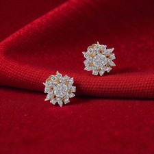 Orecchini 1,51 Cts rotondi
