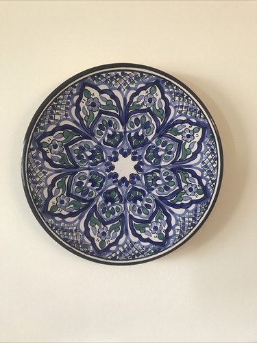 Glazed hand painted - glazed,