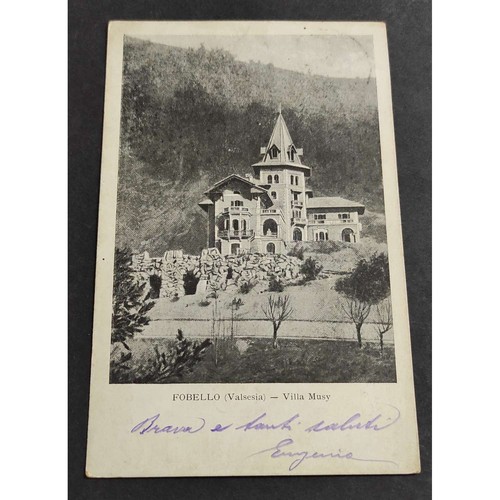Cartolina fobello - fobello,
