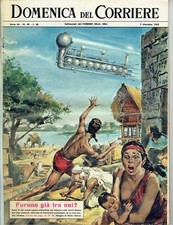 DOMENICA DEL CORRIERE 1962/49=DISCHI VOLANTI EXTRATERRESTRI ASTRONAVI UFO=