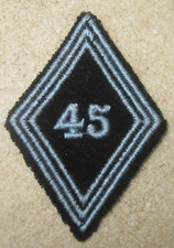 Losange M1945 45° Bataillon