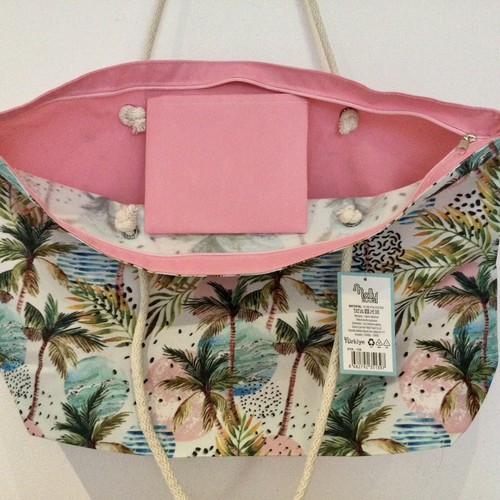 Borsa mare del - mare, palme