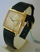 GIRARD PERREGAUX OROLOGIO UNISEX ORO 18 KT VINTAGE GOLD WRIST WATCH