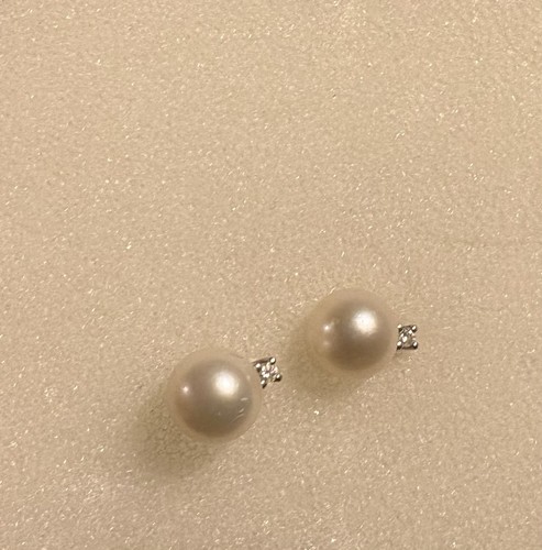 Orecchini perle diamanti - e,