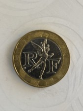 Moneta da 10 franchi Francesi  - emissione 1989 - circolata