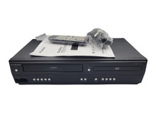 Funai DV220FX4 4 testine registratore VHS/VCR lettore DVD combo - RICONDIZIONATO