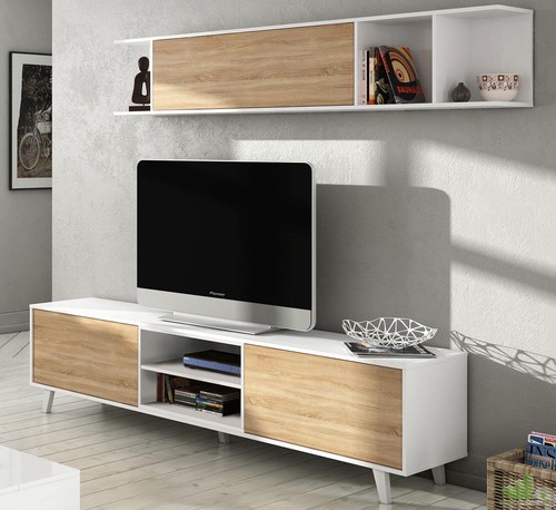 Kit parete attrezzata mobile - parete,