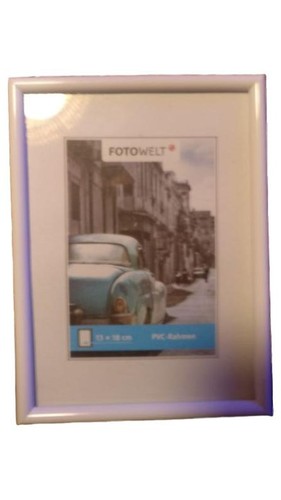 Cornice portafoto bianco 13x18 - portafoto,