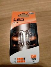 Lampadine A  Siluro Per Luci Targa A Led Con 6 Led Per Lampadina 5W
