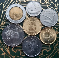 ($)     MONETE IN LIRE DEL